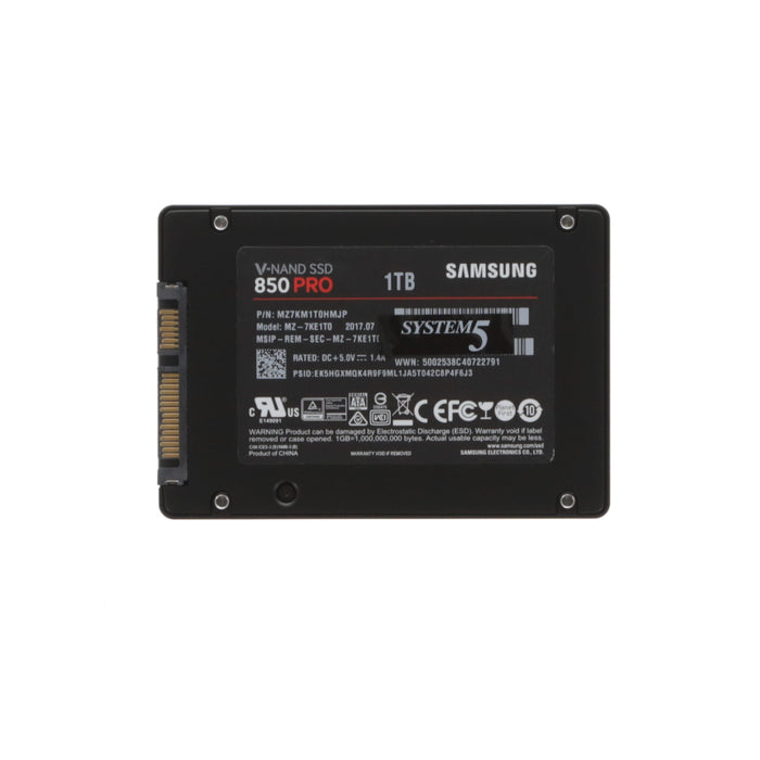 【中古品】Samsung MZ-7KE1T0 V-NAND SSD 850 PRO 1TB