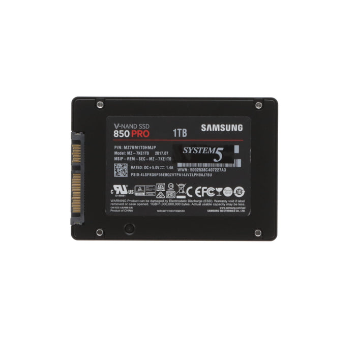 【中古品】Samsung MZ-7KE1T0 V-NAND SSD 850 PRO 1TB