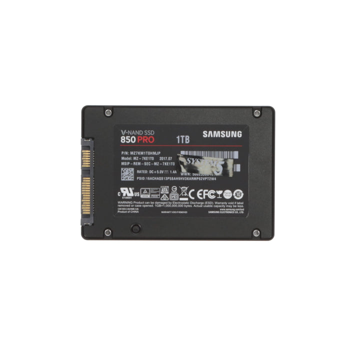 【中古品】Samsung MZ-7KE1T0 V-NAND SSD 850 PRO 1TB