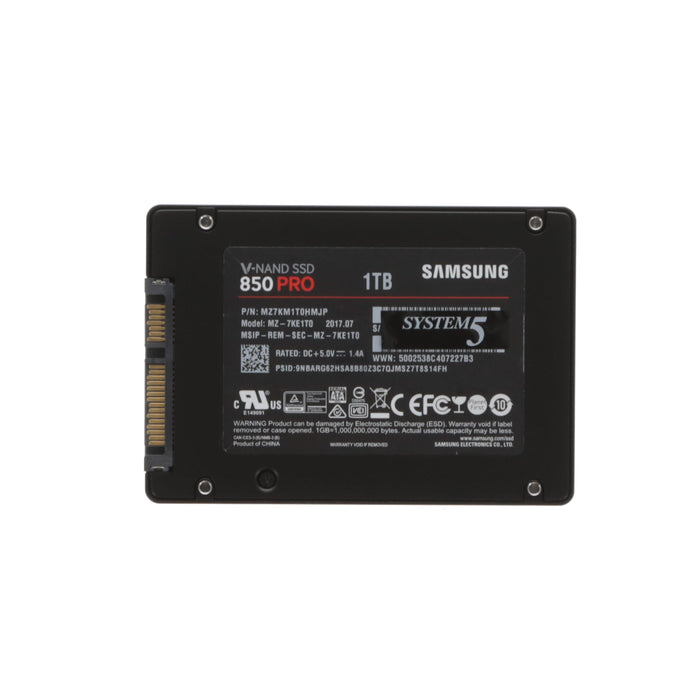 【中古品】Samsung MZ-7KE1T0 V-NAND SSD 850 PRO 1TB