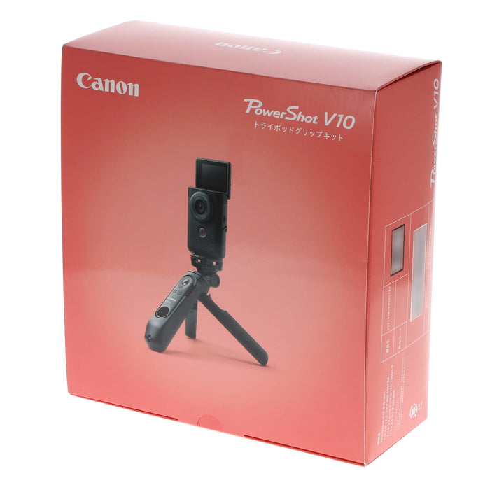 【中古品】Canon PSV10TRIPODKITBK PowerShot V10(ブラック) トライポッドグリップキット