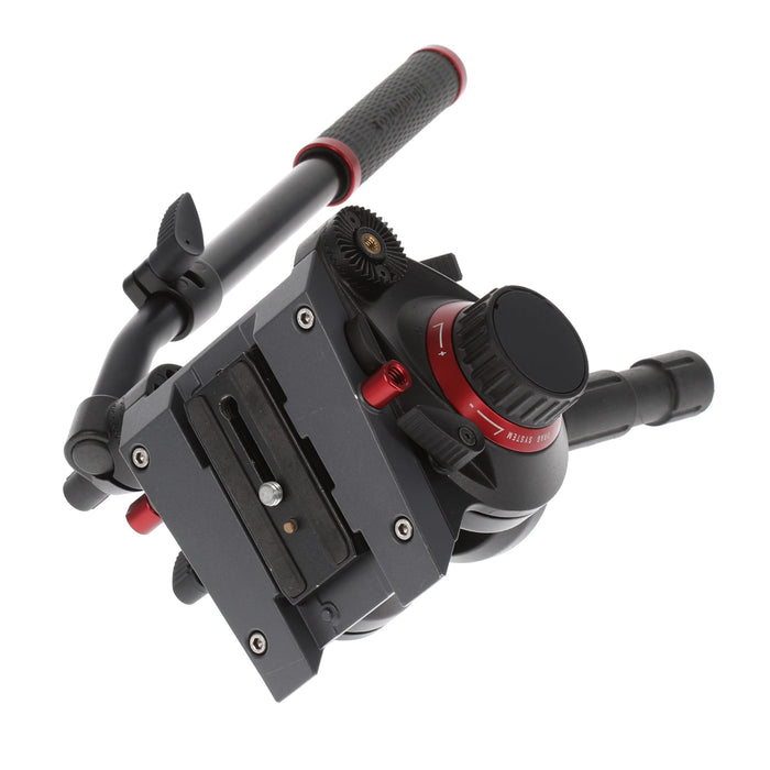 【中古品】Manfrotto 504HD プロフルードビデオ雲台 75mm