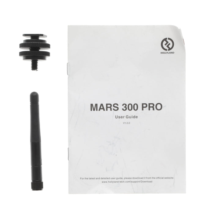 【中古品】Hollyland MARS 300 PRO ENHANCED ワイヤレス映像伝送システム(TXアンテナ有/RXアンテナ無)(ジャンク品)