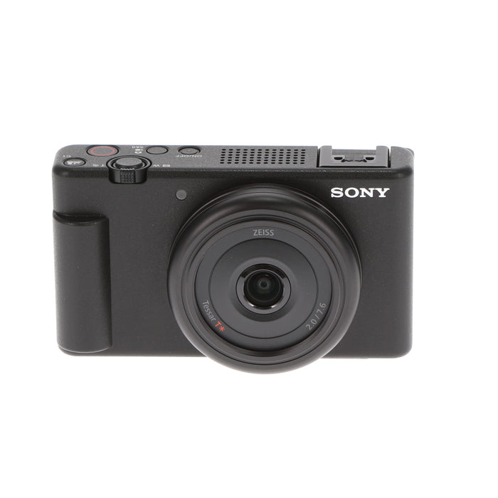 【中古品】SONY ZV-1F B デジタルカメラ VLOGCAM（ブラック）