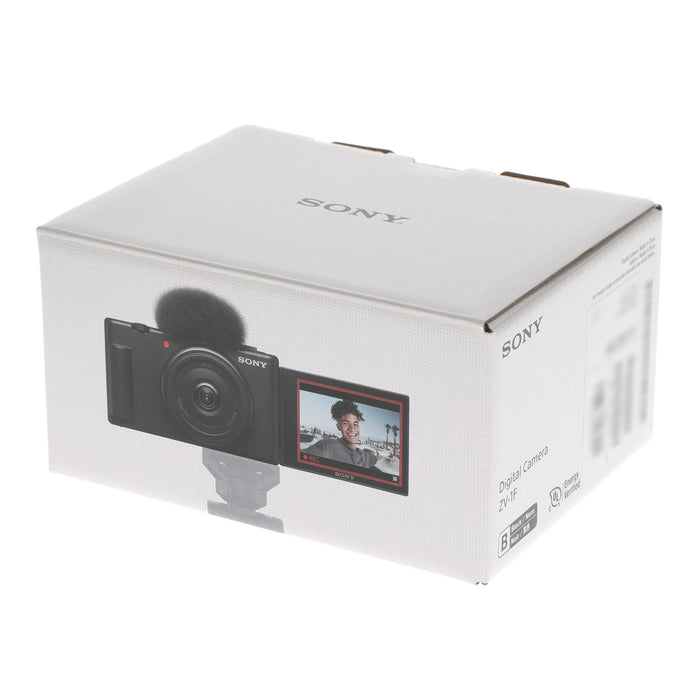 【中古品】SONY ZV-1F B デジタルカメラ VLOGCAM（ブラック）