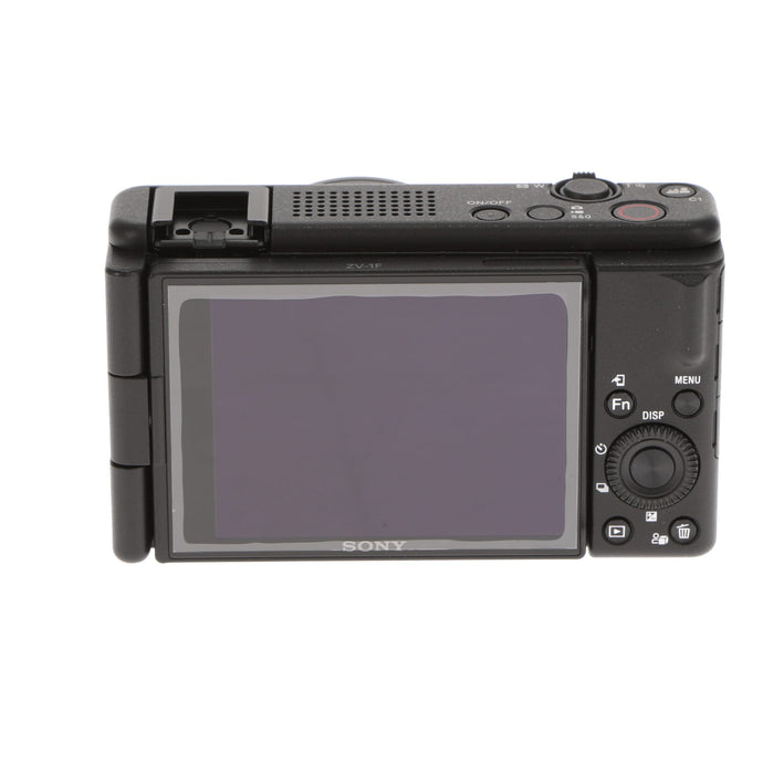 【中古品】SONY ZV-1F B デジタルカメラ VLOGCAM（ブラック）