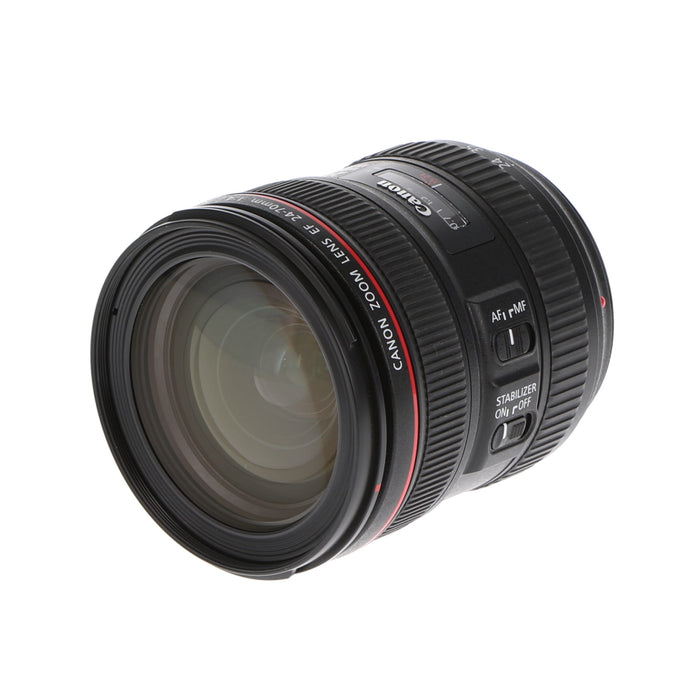 【中古品】Canon EF24-7040LIS 標準ズームレンズ EF24-70mm F4L IS USM