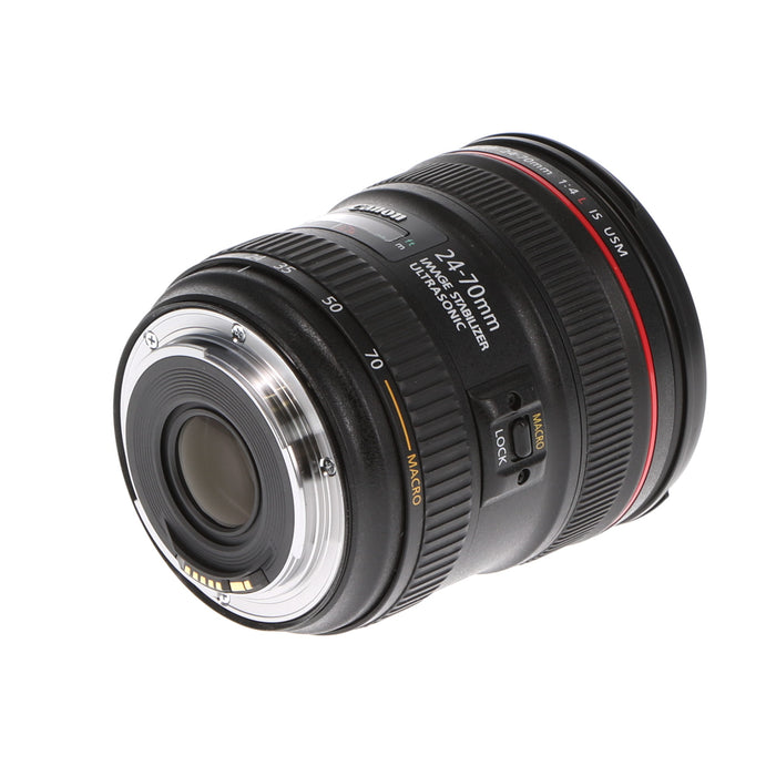 【中古品】Canon EF24-7040LIS 標準ズームレンズ EF24-70mm F4L IS USM