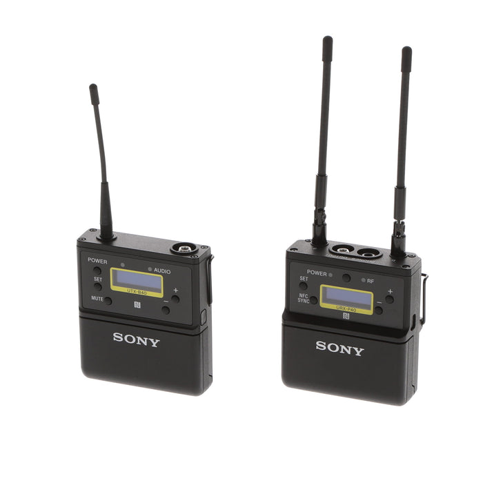 【中古品】SONY UWP-D21 B帯アナログワイヤレスマイクロホンパッケージ(ボディーパックトランスミッター/ポータブルチューナー)