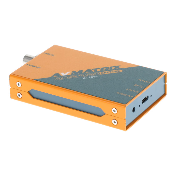 【中古品】AVMATRIX UC2018 SDI/HDMI to USBビデオキャプチャー