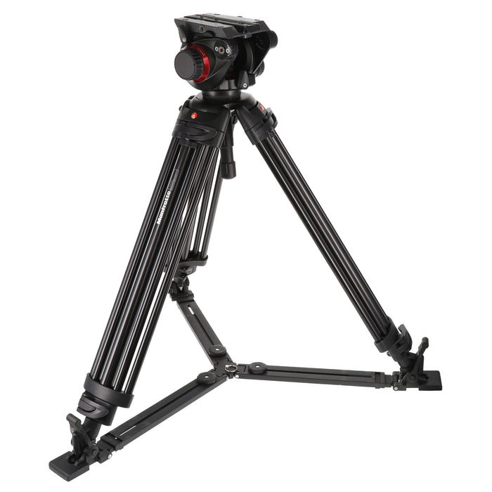 中古品】Manfrotto 504HD 546GB ビデオキット ツイン GSタイプ
