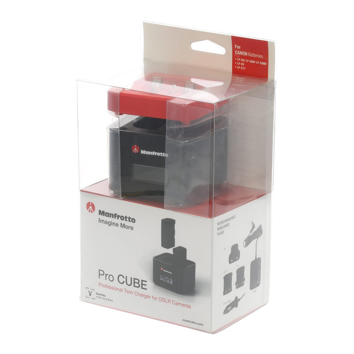【決算セール2026】【中古品】Manfrotto MANPROCUBEC Pro CUBE ツインチャージャー キヤノン用