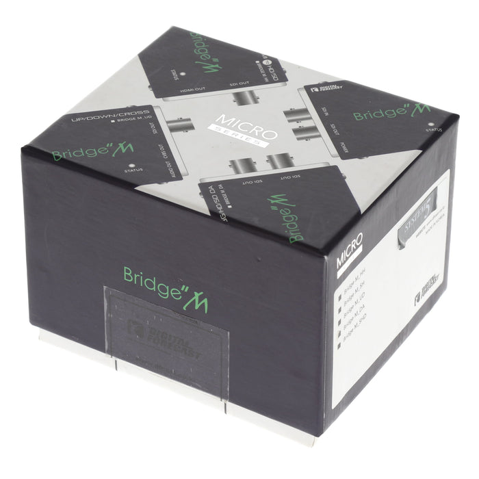 【中古品】DIGITAL FORECAST M_DA 超小型軽量マルチフォーマット対応1入力3出力SDI分配器