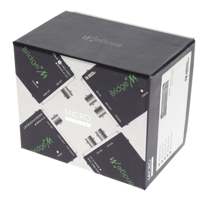 【中古品】DIGITAL FORECAST M_DA 超小型軽量マルチフォーマット対応1入力3出力SDI分配器