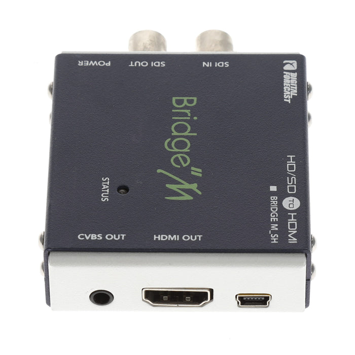 【中古品】DIGITAL FORECAST M_SH 超小型軽量マルチフォーマット対応SDI→HDMIコンバーター