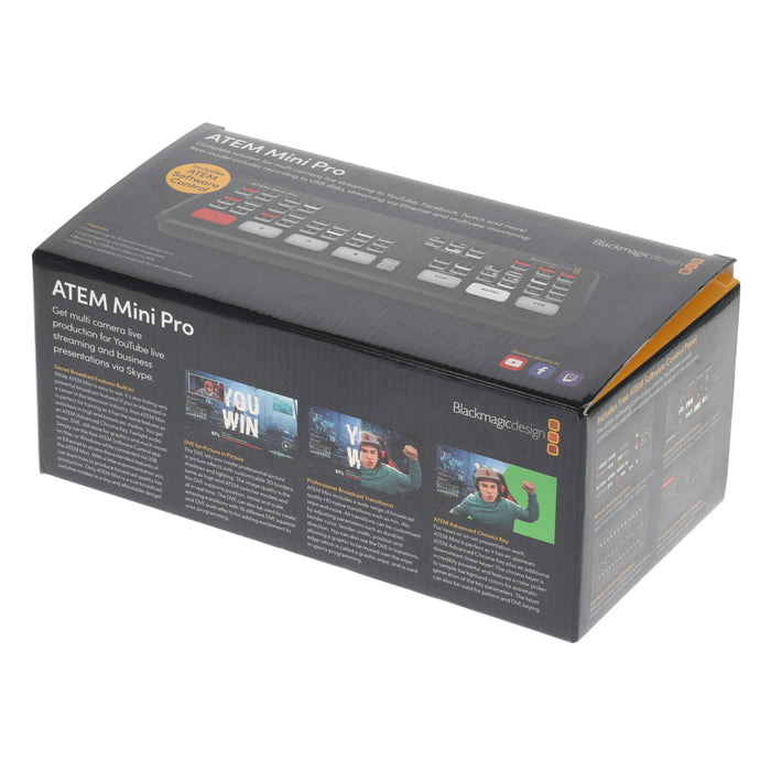 中古品】BlackmagicDesign SWATEMMINIBPR ATEM Mini Pro - 業務
