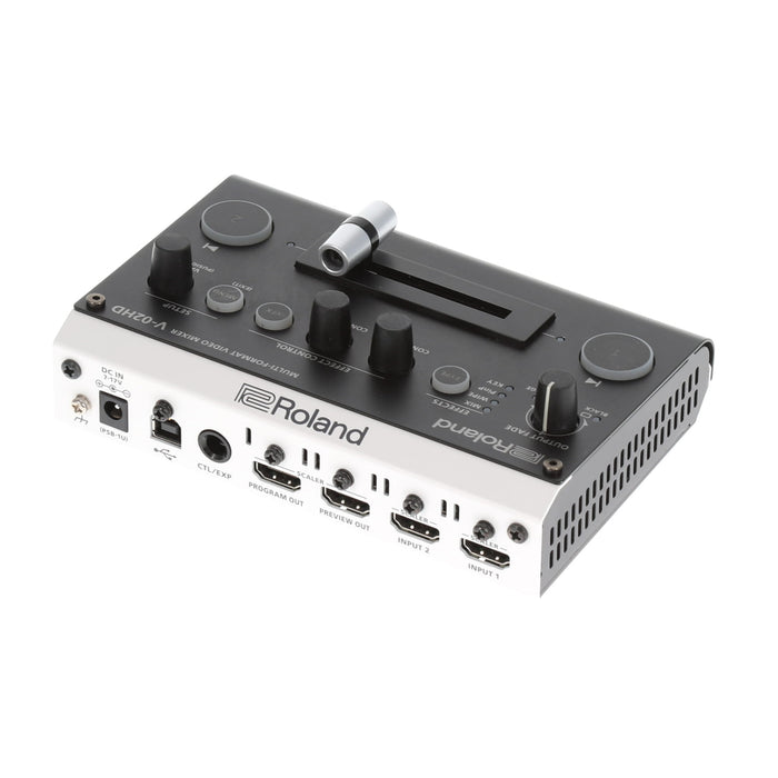 【中古品】Roland V-02HD 2チャンネルマルチフォーマットビデオミキサー