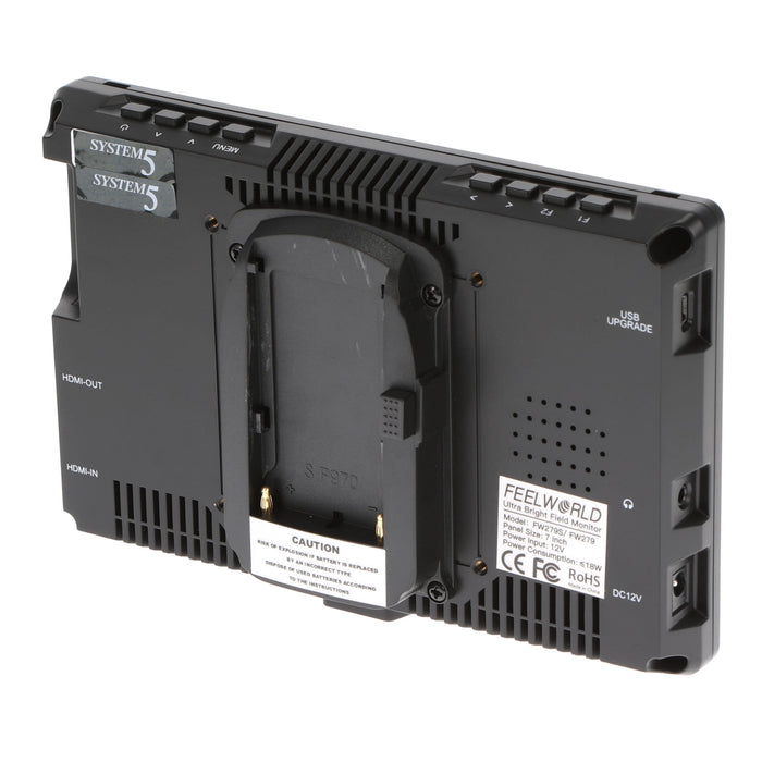 【中古品】Feelworld FW279 7インチ フィールドモニター