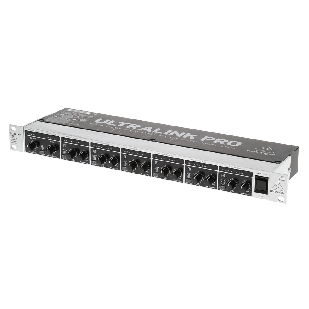 ULTRALINK PRO MX882 8チャンネルスプリッター・ミキサー Amazon.com: Behringer ULTRALINK PRO MX882 Ultra-Flexible 8