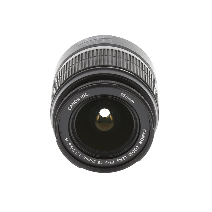【中古品】Canon EF-S18-55IS EF-S標準ズームレンズ EF-S18-55mm F3.5-5.6 IS(ジャンク品)