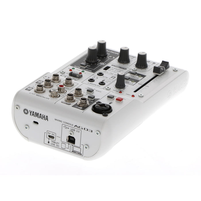 【中古品】YAMAHA AG03 3チャンネルミキサー/USBオーディオインターフェイス