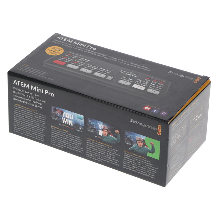 【中古品】BlackmagicDesign SWATEMMINIBPR ATEM Mini Pro