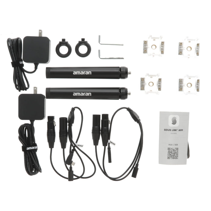 【中古品】Aputure APPT4c2kit amaran PT4c 2灯キット