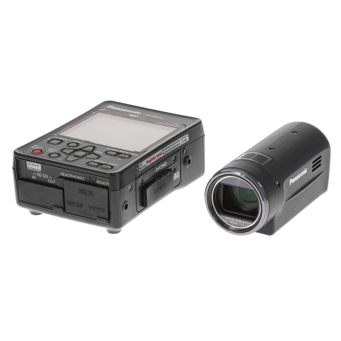 【中古品】Panasonic AG-HMR10 ＋ AG-HCK10G メモリーカードポータブルレコーダー + コンパクトカメラヘッド