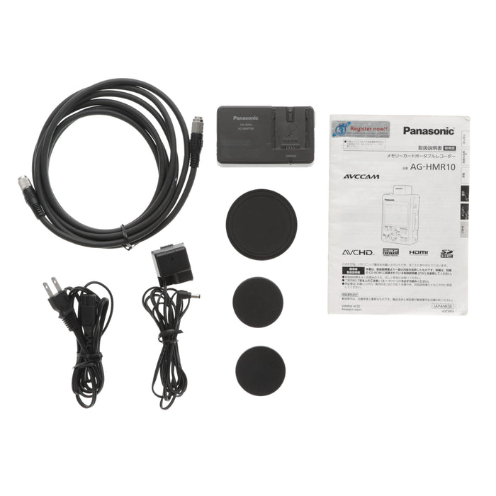 【中古品】Panasonic AG-HMR10 ＋ AG-HCK10G メモリーカードポータブルレコーダー + コンパクトカメラヘッド