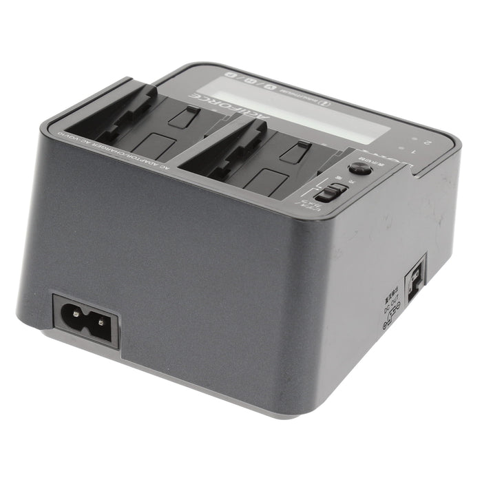 【中古品】SONY AC-VQV10 ACアダプター/チャージャー(バッテリーパック4個付属)