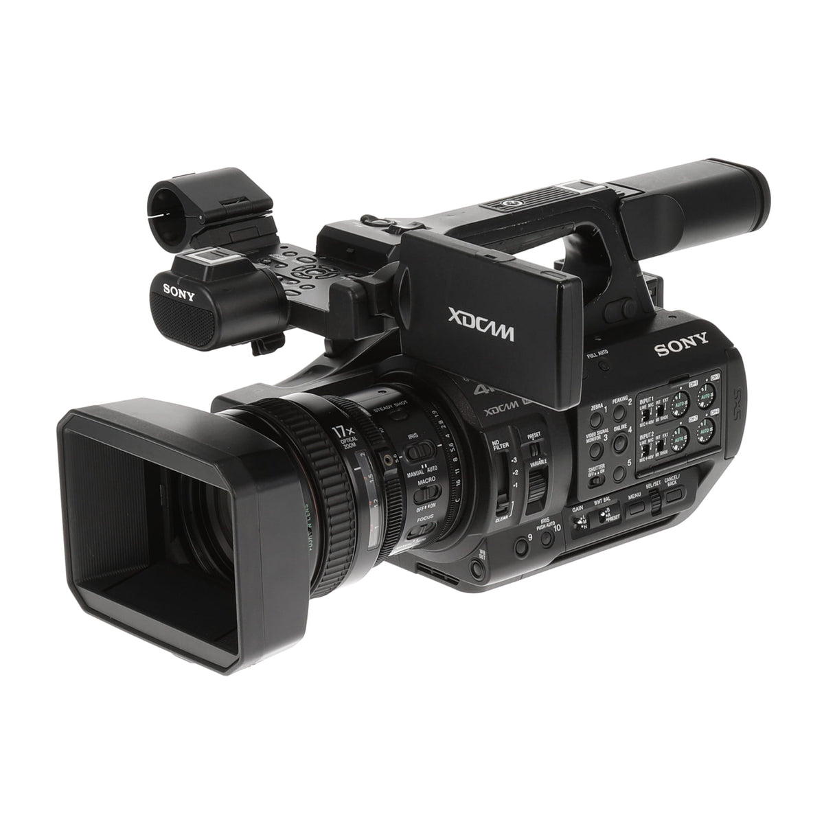 【中古品】SONY XDCAM ハンディカムコーダー 4K 業務用ビデオカメラ メモリーカムコー(中古品) 中古品クリアランスセール】【中古品】SONY PXW-Z280 XDCAMメモリー