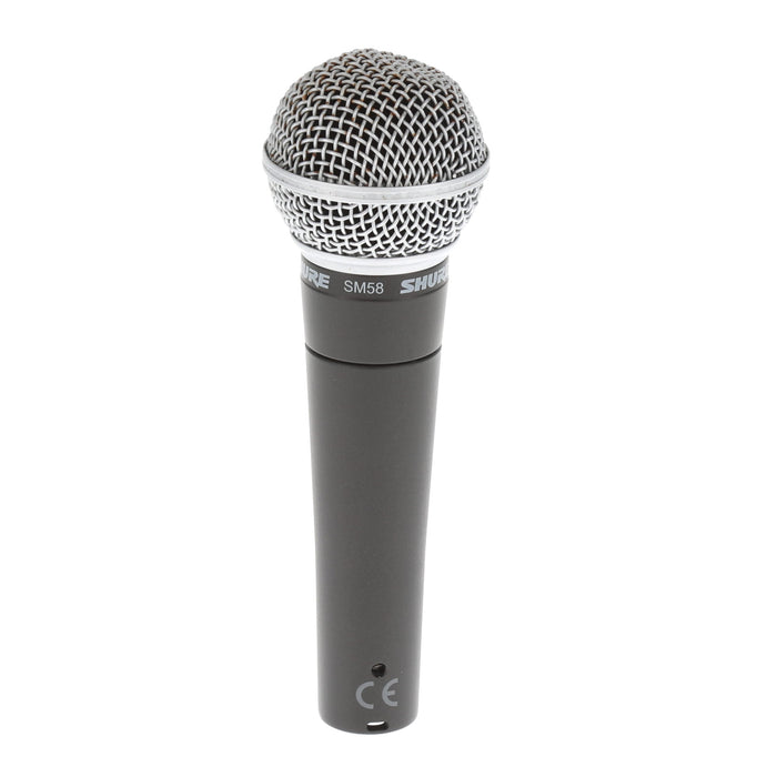 【中古品】SHURE SM58 ダイナミック型ハンドヘルドマイクロホン(スイッチ無)