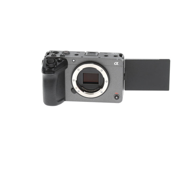 【中古品】SONY ILME-FX30 Cinema Line プロフェッショナルカムコーダー FX30(XLRハンドルユニット同梱モデル)