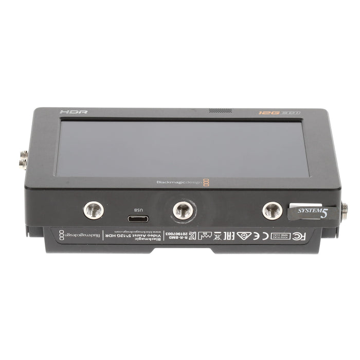 【中古品】BlackmagicDesign HYPERD/AVIDA12/5HDR Blackmagic Video Assist 5インチ 12G HDR