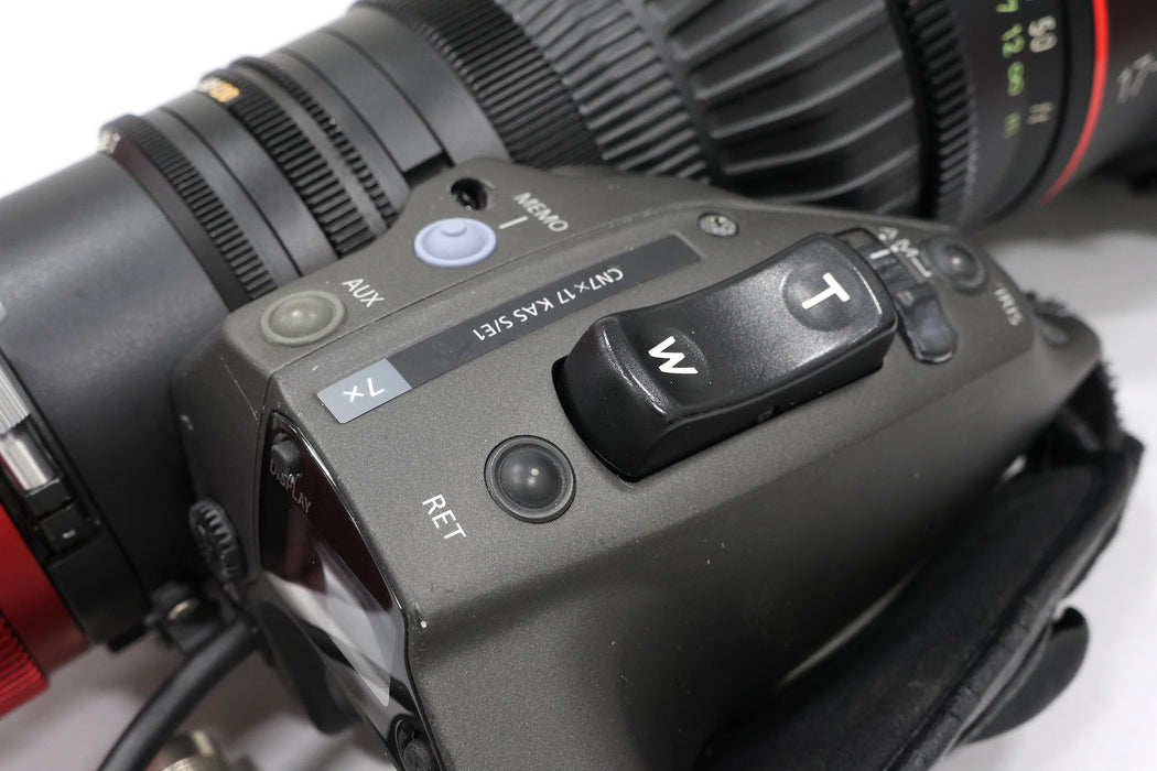 【オークション】Canon CINE-SERVO ズームレンズ CN7×17 KAS S/E1 (EFマウント)