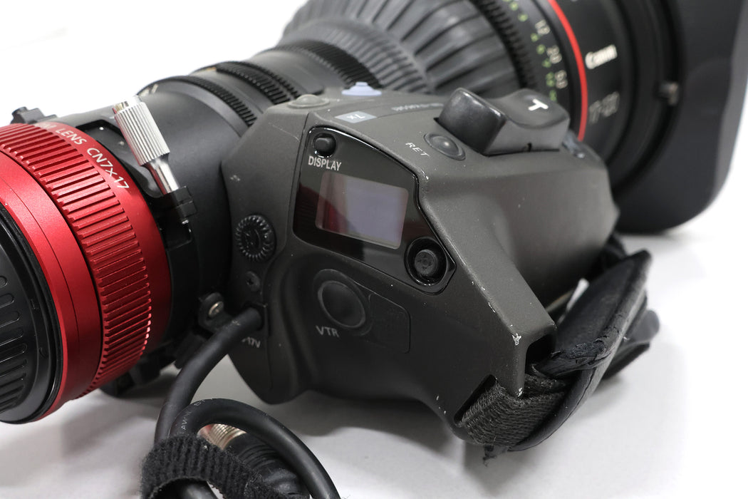 【オークション】Canon CINE-SERVO ズームレンズ CN7×17 KAS S/E1 (EFマウント)