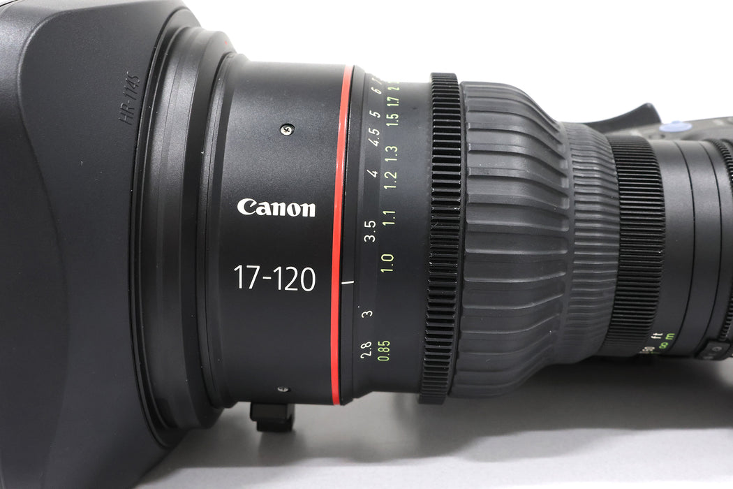 【オークション】Canon CINE-SERVO ズームレンズ CN7×17 KAS S/E1 (EFマウント)