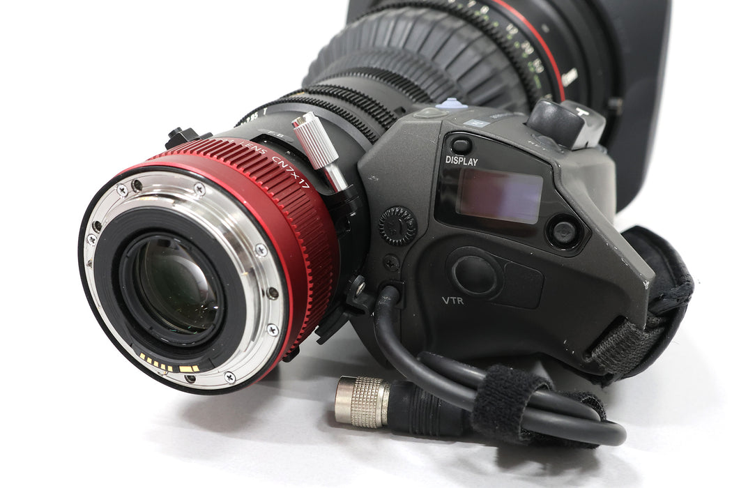 【オークション】Canon CINE-SERVO ズームレンズ CN7×17 KAS S/E1 (EFマウント)