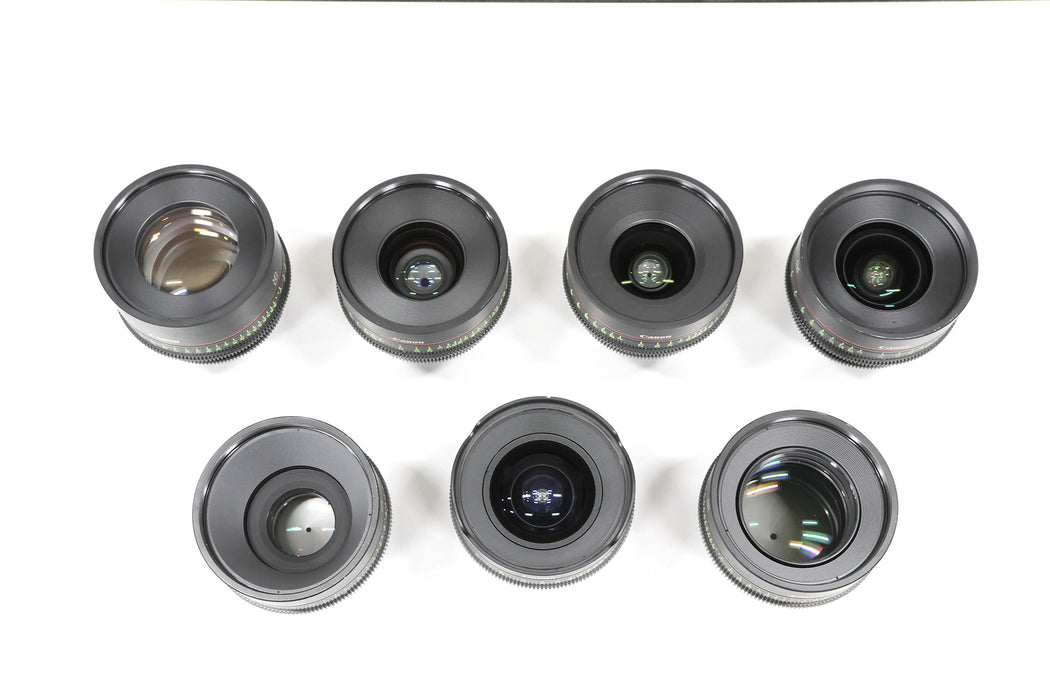 【オークション】Canon 単焦点レンズ EF PRIME 7本セット（EFマウント）