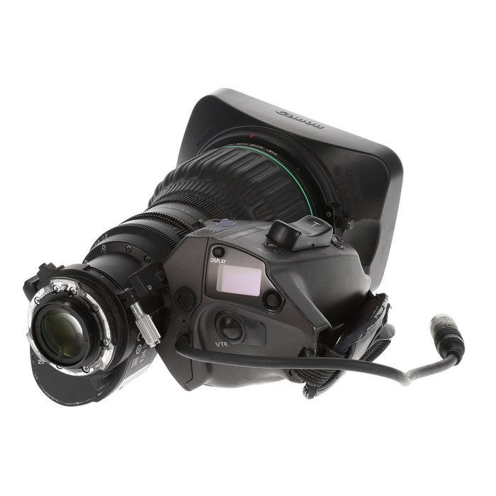 【中古品】Canon CJ18e×7.6B IRSE-C S 4K放送用カメラ対応ポータブルズームレンズ(ジャンク品)