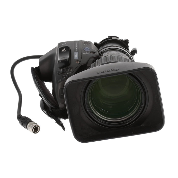 【中古品】Canon CJ18e×7.6B IRSE-C S 4K放送用カメラ対応ポータブルズームレンズ(ジャンク品)