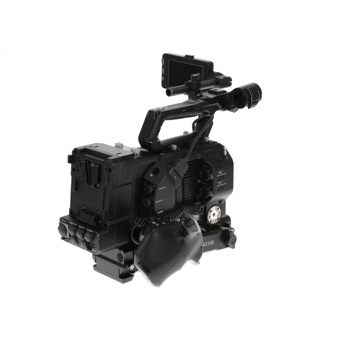 【中古品】SONY PXW-FS7 ＋XDCA-FS7 ＋ VCT-FS7 XDCAMメモリーカムコーダー(拡張ユニット/ライトウェイトロッドサポート付属)