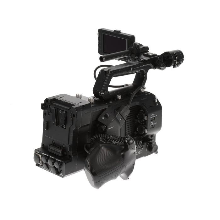【中古品】SONY PXW-FS7 + XDCA-FS7 XDCAMメモリーカムコーダー(ボディのみ)(拡張ユニット付属)