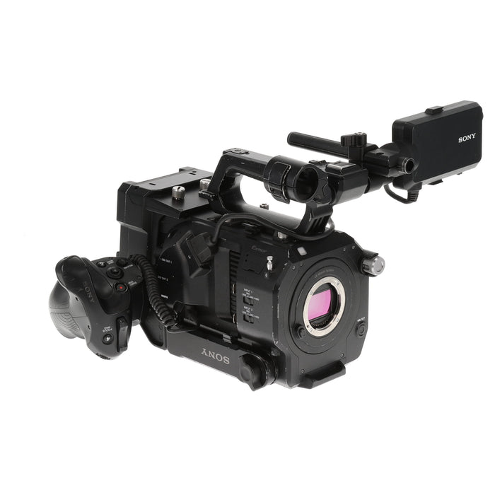 【中古品】SONY PXW-FS7 + XDCA-FS7 XDCAMメモリーカムコーダー(ボディのみ)(拡張ユニット付属)
