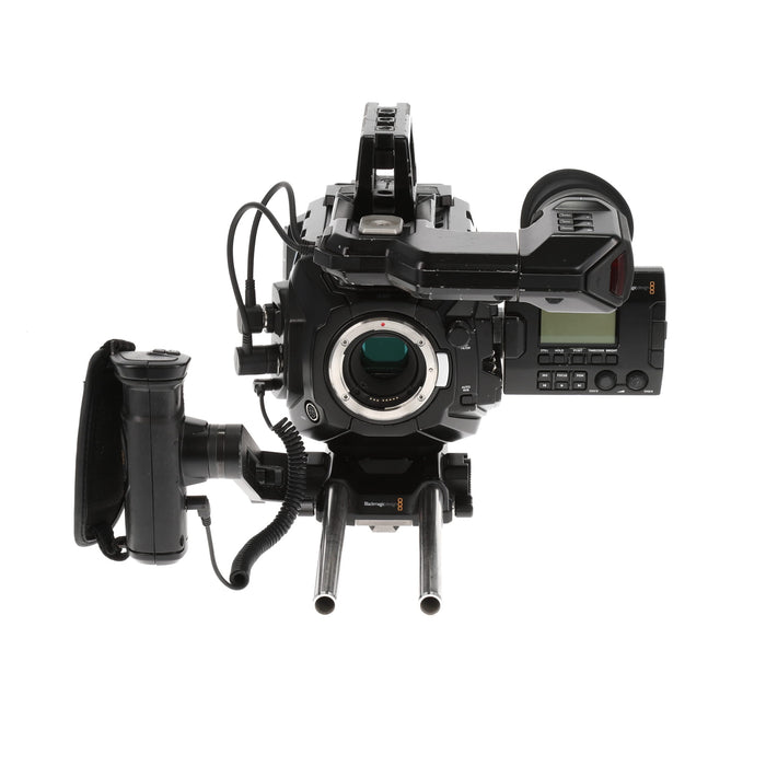 【中古品】BlackmagicDesign CINEURSAMUPRO46K Blackmagic URSA Mini Pro 4.6K（Viewfinder/Shoulder Kit付属）