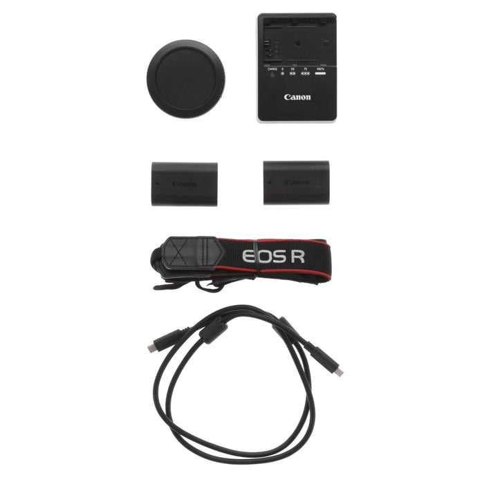 【中古品】Canon EOS R 35mmフルサイズセンサー搭載ミラーレス一眼カメラ(ボディ)