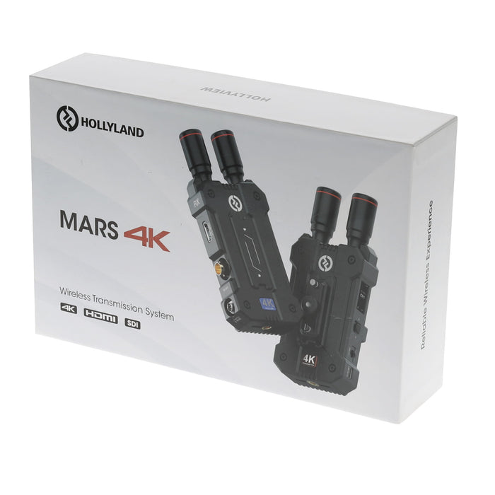 【中古品】Hollyland MARS 4K 4Kワイヤレス映像伝送システム(1TX+1RX)