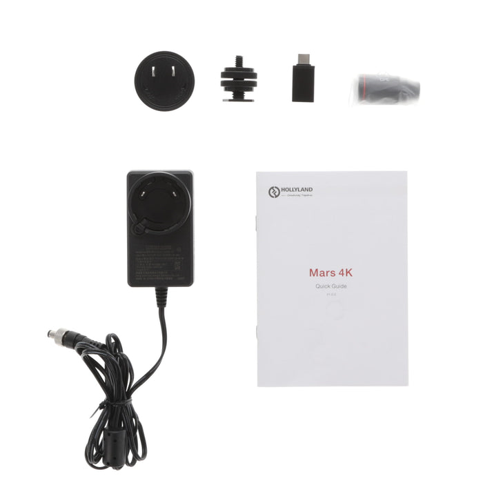 【中古品】Hollyland MARS 4K 4Kワイヤレス映像伝送システム(1TX+1RX)