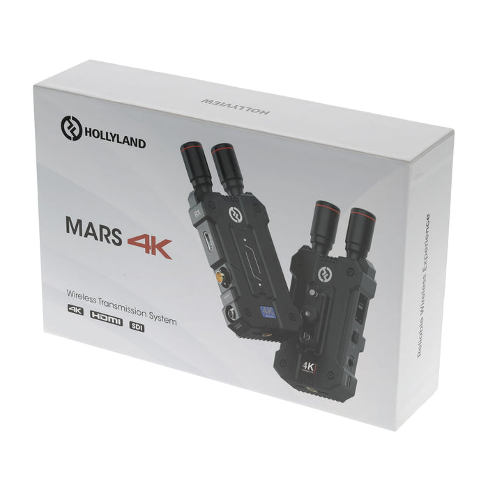 【中古品】Hollyland MARS 4K 4Kワイヤレス映像伝送システム(1TX+1RX)