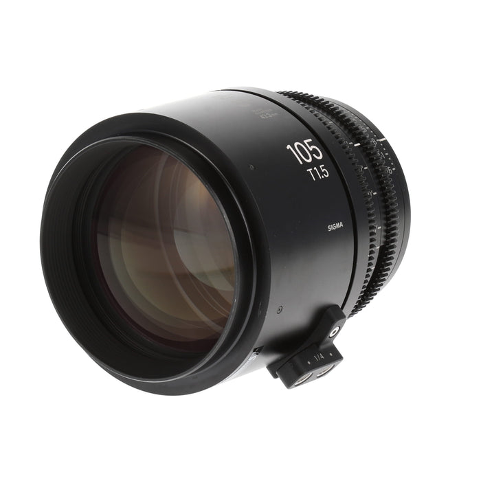 【中古品】SIGMA 259662 FF High Speed Prime Line(105mm/T1.5 FF/EFマウント/フィート表記)